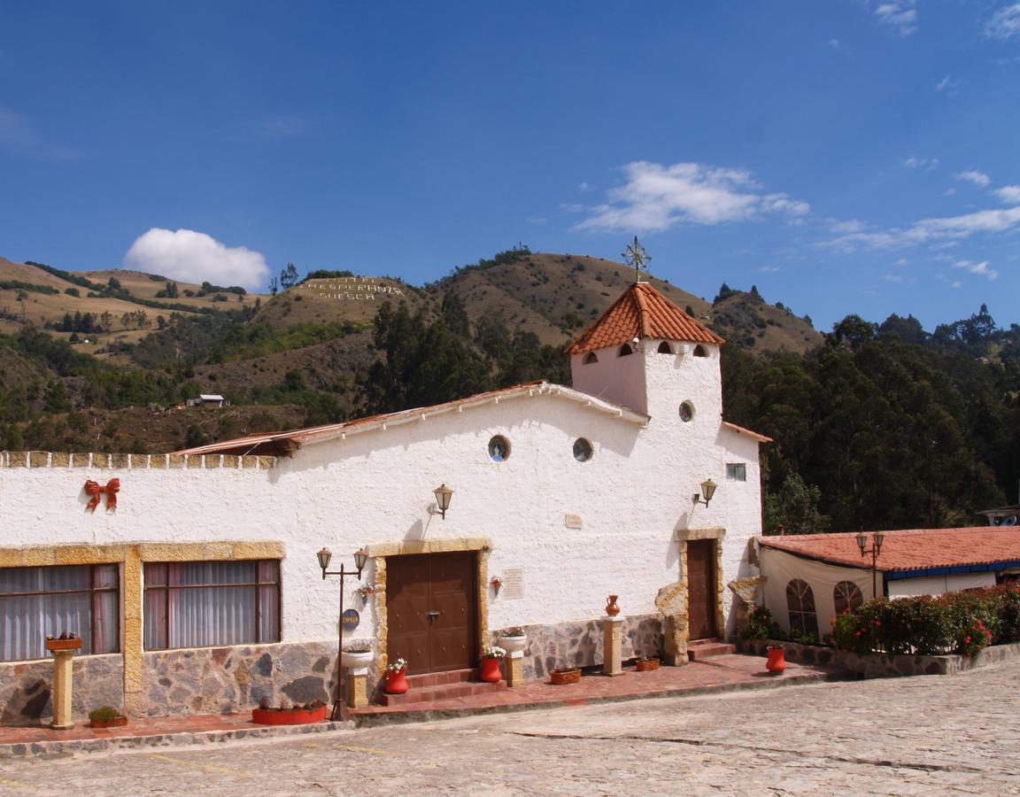 Hotel Rural La Esperanza Suesca Bagian luar foto