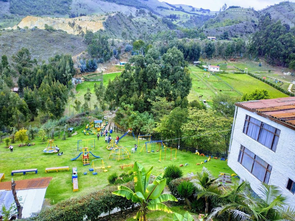 Hotel Rural La Esperanza Suesca Bagian luar foto